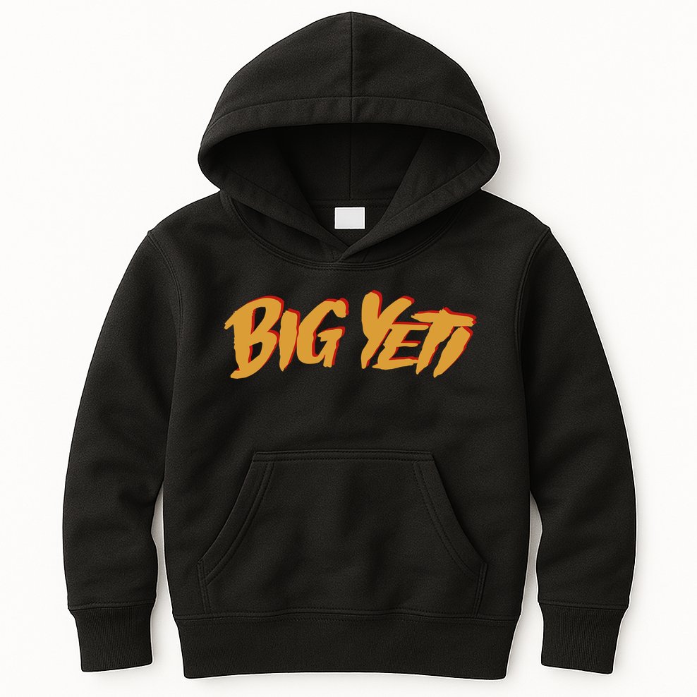 Big Yeti Kansas City Football Fan Kids Hoodie