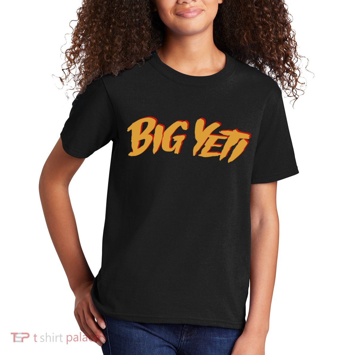 Big Yeti Kansas City Football Fan Kids T-Shirt