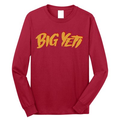 Big Yeti Kansas City Football Fan Long Sleeve Shirt
