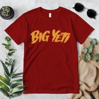 Big Yeti Kansas City Football Fan Premium T-Shirt