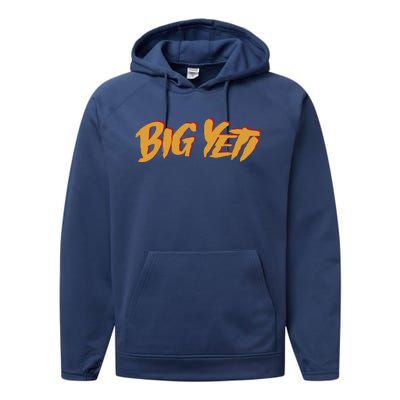 Big Yeti Kansas City Football Fan Performance Fleece Hoodie