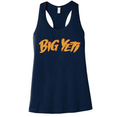 Big Yeti Kansas City Football Fan Women's Racerback Tank