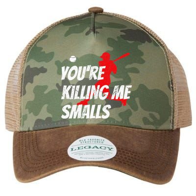 Baseball Youre Killin Me Smalls Funny Legacy Tie Dye Trucker Hat