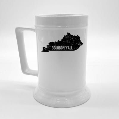 Bourbon Y'all Kentucky Ky Horse Racing Derby Infield Day Meaningful Gift Beer Stein