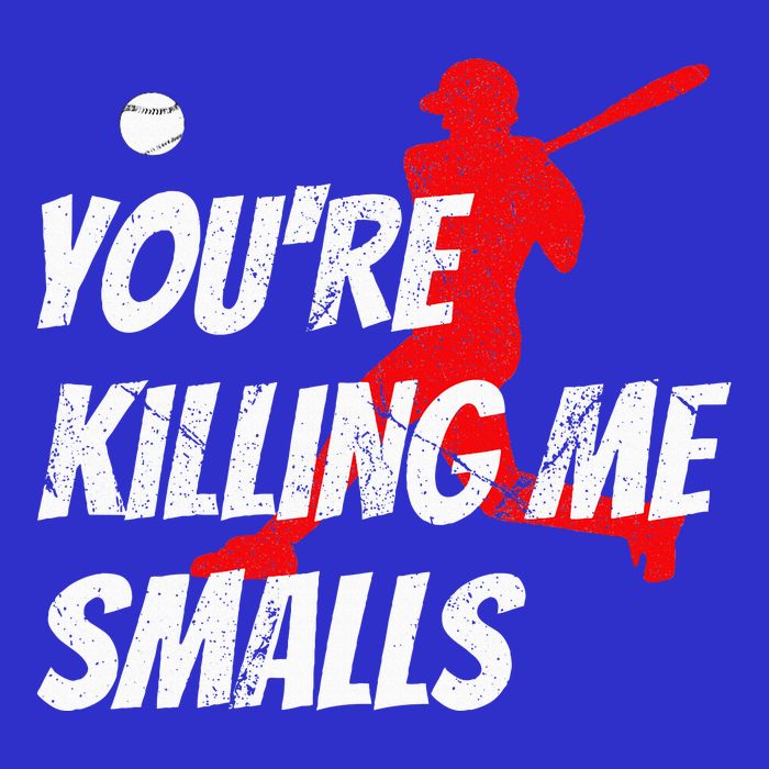 Baseball Youre Killin Me Smalls Poster