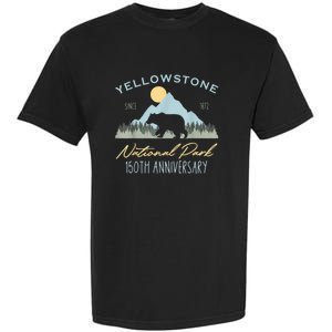 Bear Y.e.ll.o.w.s.to.ne National Park Funny 150th Anniversary Garment-Dyed Heavyweight T-Shirt