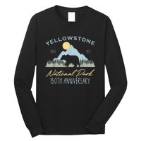 Bear Y.e.ll.o.w.s.to.ne National Park Funny 150th Anniversary Long Sleeve Shirt