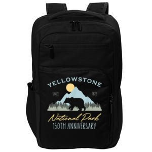 Bear Y.e.ll.o.w.s.to.ne National Park Funny 150th Anniversary Impact Tech Backpack