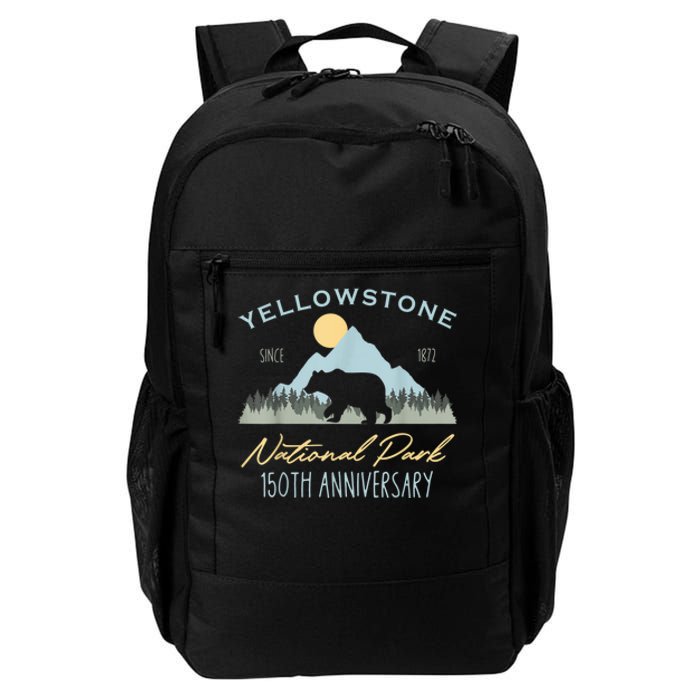 Bear Y.e.ll.o.w.s.to.ne National Park Funny 150th Anniversary Daily Commute Backpack