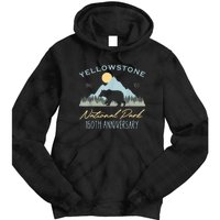 Bear Y.e.ll.o.w.s.to.ne National Park Funny 150th Anniversary Tie Dye Hoodie