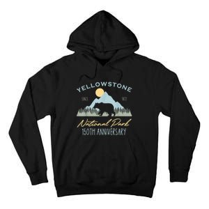 Bear Y.e.ll.o.w.s.to.ne National Park Funny 150th Anniversary Tall Hoodie