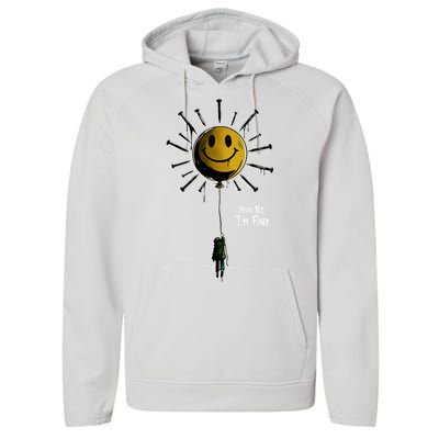 Beautifulbastard Yeah No Im Fine Performance Fleece Hoodie