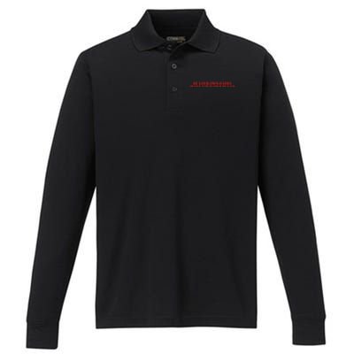 Be Your Own Daddy Make Your Own Sugar Performance Long Sleeve Polo