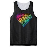 Be Your Own Super Hero Motivational Quotes Mesh Reversible Basketball Jersey Tank