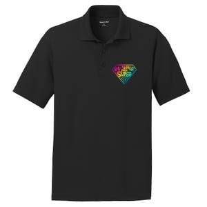 Be Your Own Super Hero Motivational Quotes PosiCharge RacerMesh Polo