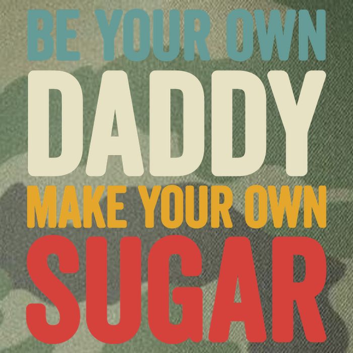 Be Your Own Daddy Make Your Own Sugar Legacy Tie Dye Trucker Hat