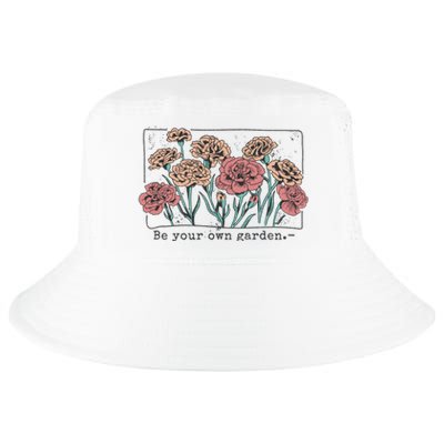 Be Your Own Garden Floral Quote Cool Comfort Performance Bucket Hat