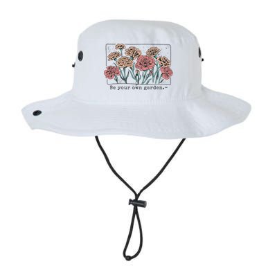 Be Your Own Garden Floral Quote Legacy Cool Fit Booney Bucket Hat