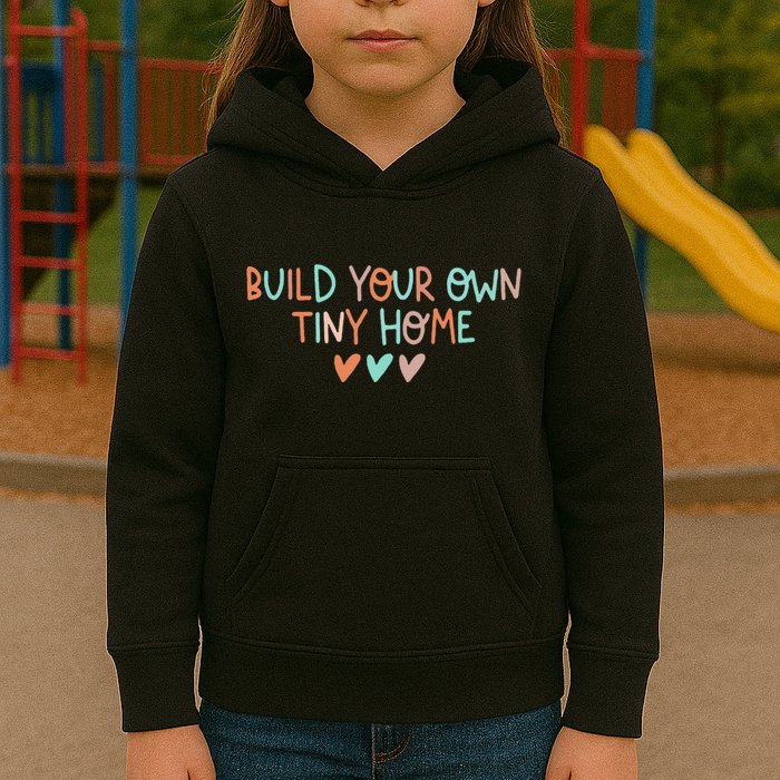 Build Your Own Tiny Home Tiny Home Buyer Kids Hoodie