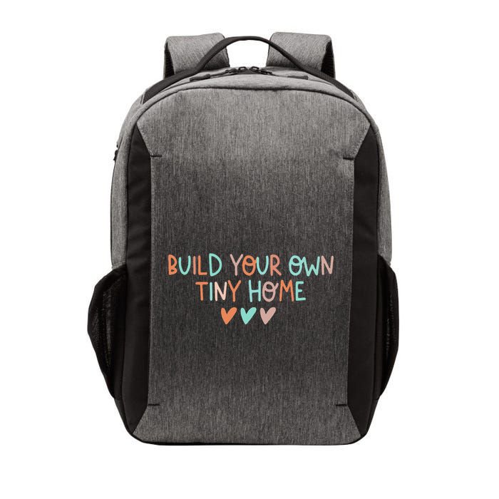 Build Your Own Tiny Home Tiny Home Buyer Vector Backpack