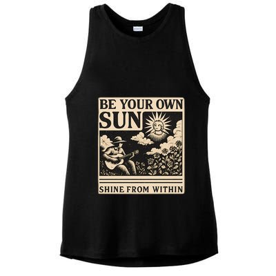 Be Your Own Sun Ladies PosiCharge Tri-Blend Wicking Tank