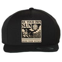 Be Your Own Sun Wool Snapback Cap