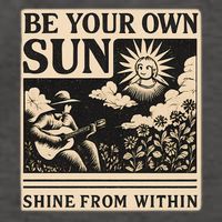 Be Your Own Sun Vector Backpack