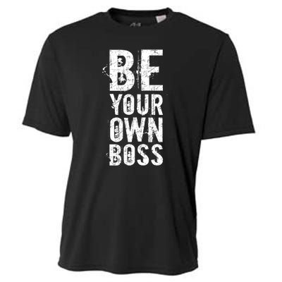 Be Your Own Boss Cooling Performance Crew T-Shirt