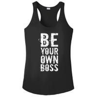 Be Your Own Boss Ladies PosiCharge Competitor Racerback Tank