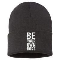 Be Your Own Boss Sustainable Knit Beanie