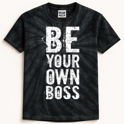 Be Your Own Boss Kids Tie-Dye T-Shirt