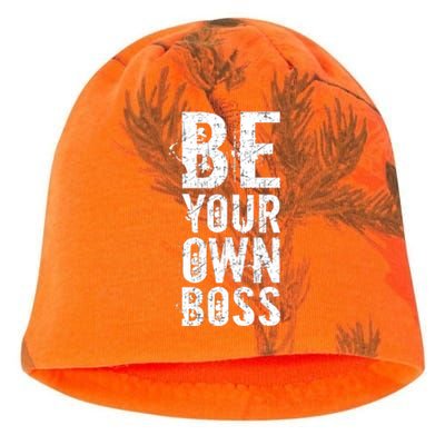 Be Your Own Boss Kati - Camo Knit Beanie