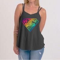 Be Your Own Super Hero Motivational Women's Strappy Tank