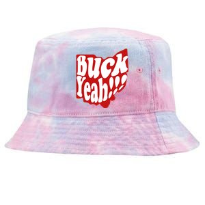 Buck Yeah Ohio State Buckeyes Tie-Dyed Bucket Hat