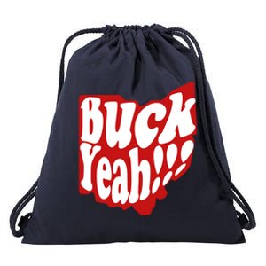 Buck Yeah Ohio State Buckeyes Drawstring Bag