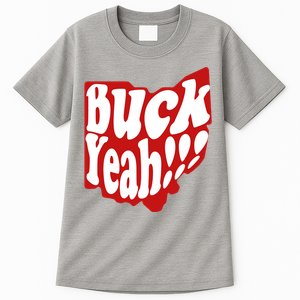 Buck Yeah Ohio State Buckeyes Tall T-Shirt