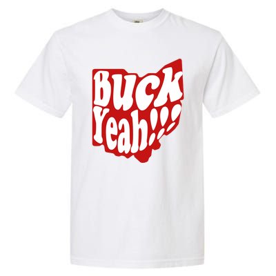 Buck Yeah Ohio State Buckeyes Garment-Dyed Heavyweight T-Shirt