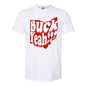 Buck Yeah Ohio State Buckeyes Softstyle CVC T-Shirt