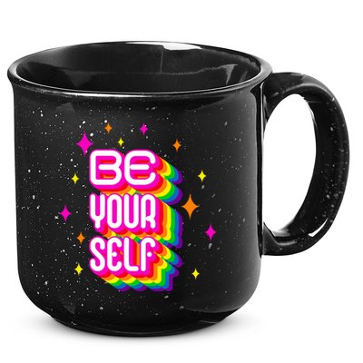 Be Yourself Pride Month Celebration 15oz Campfire Ceramic Mug