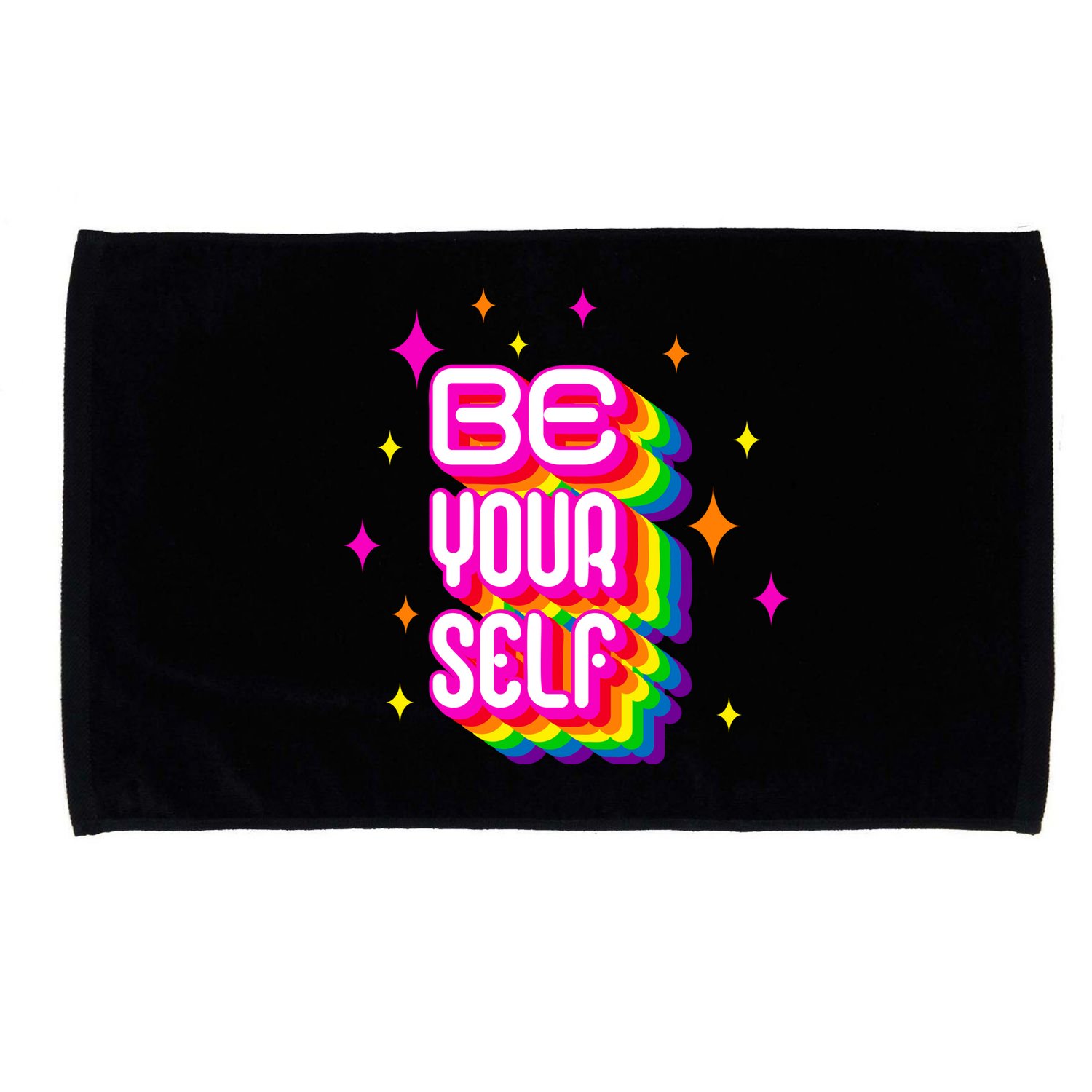 Be Yourself Pride Month Celebration Microfiber Hand Towel