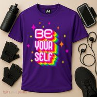 Be Yourself Pride Month Celebration Performance Shirt