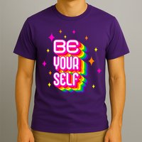 Be Yourself Pride Month Celebration T-Shirt