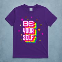 Be Yourself Pride Month Celebration T-Shirt