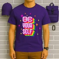Be Yourself Pride Month Celebration T-Shirt