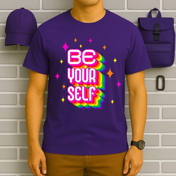 Be Yourself Pride Month Celebration T-Shirt