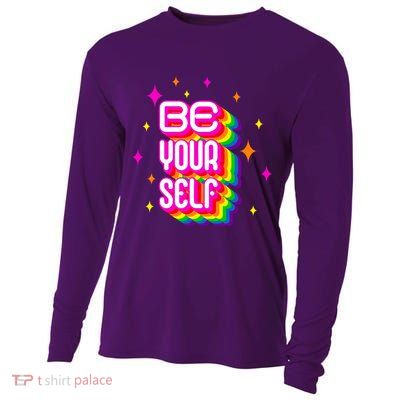 Be Yourself Pride Month Celebration Cooling Performance Long Sleeve Crew