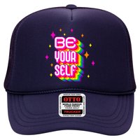 Be Yourself Pride Month Celebration Trucker Hat