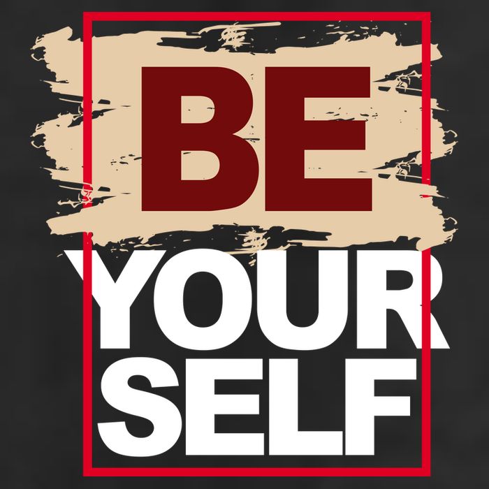 Be Yourself Positive Quote Adult Drive Performance Visor