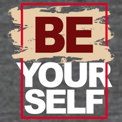 Be Yourself Positive Quote T-Shirt