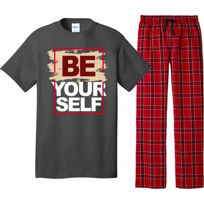 Be Yourself Positive Quote Pajama Set